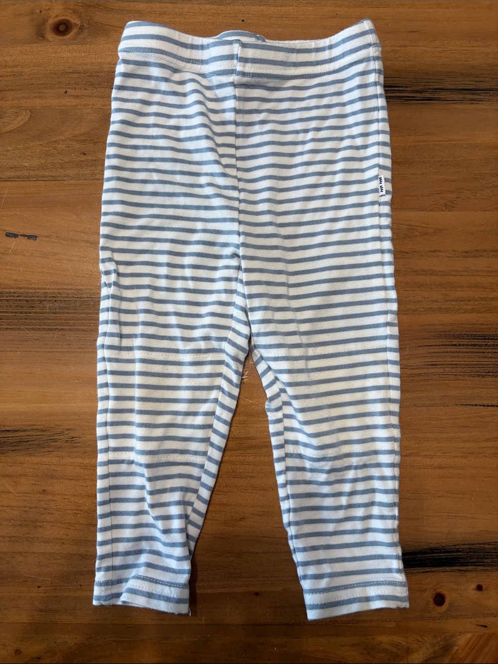 Little Sleepies Blue and White Kids Leggings